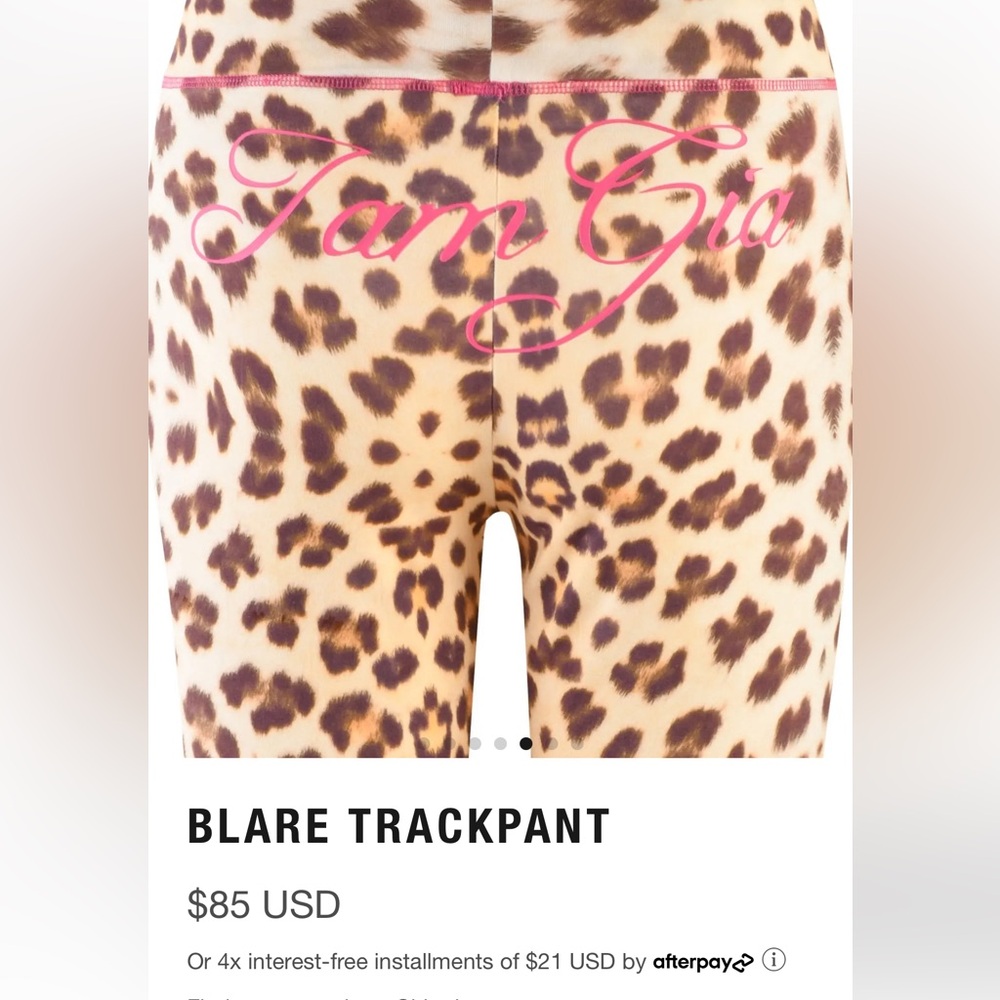 I.AM.GIA Leopard Print Jumpsuit